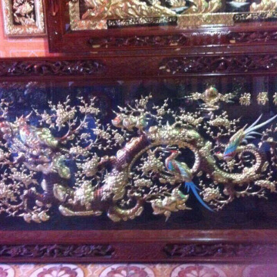 tranh hoa mai rong