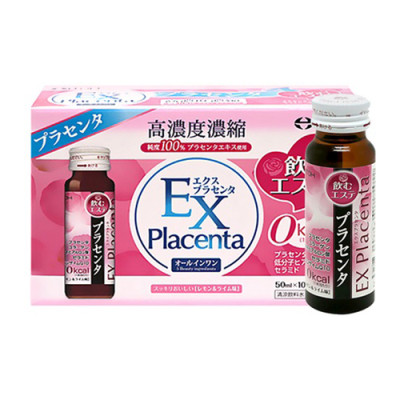 nuoc uong nhau thai lam dep itoh ex placenta pack 10