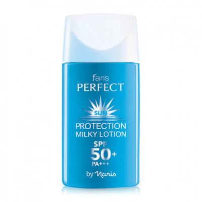 sua chong nang trang da naris faris perfect sun protection milky lotion spf 50