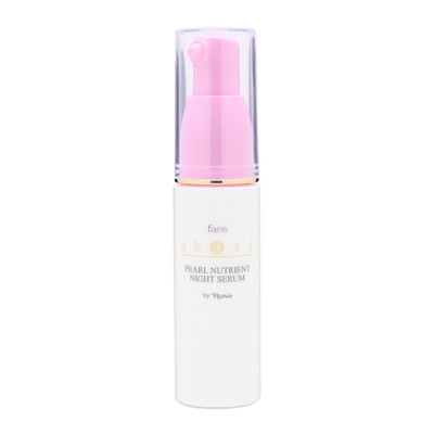 tinh chat duong da ban dem faris by naris akari pearl nutrient night serum